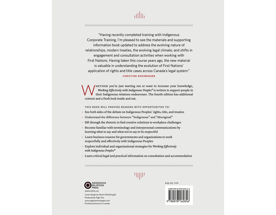 Working Effectively with Indigenous Peoples®, 4th Edition